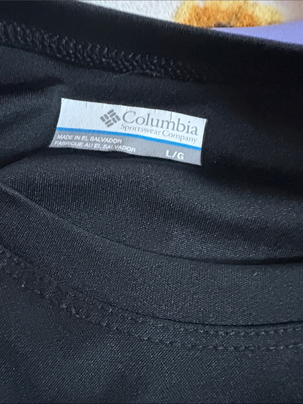 Columbia Black and Lavender Long Sleeve Performance Shirts (2) - Picture 5 of 5